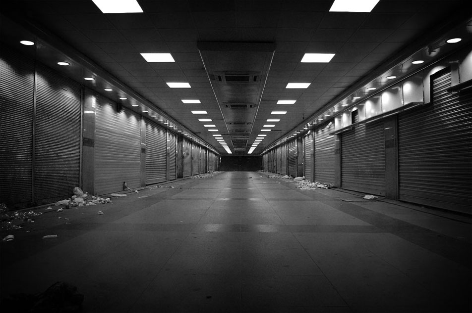 Darkness of loneliness